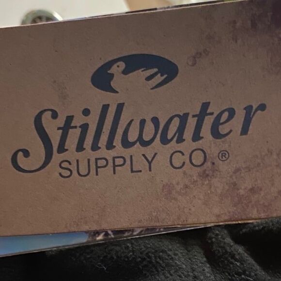 Stillwater Supply Co Men’s Black Fleece Half Zip Pullover Hiking Jacket M - Picture 9 of 9